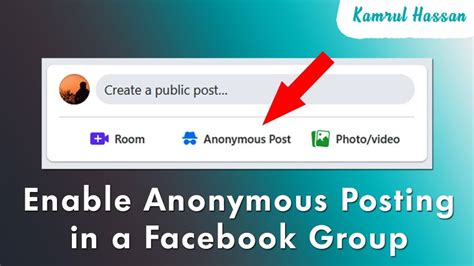 Anonymous post .